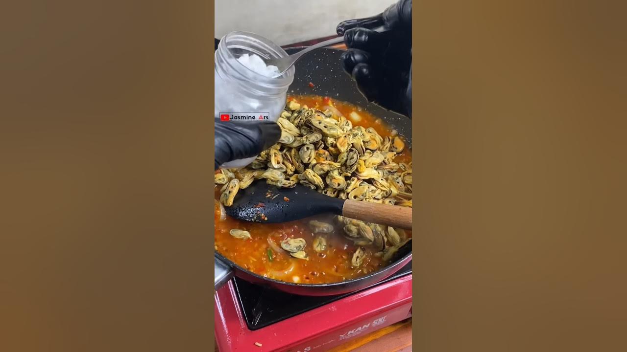 Tumis kerang saus padang #jasminears #food #resepmasakan #keranghijau Tumis kerang saus padang #jasminears #food #resepmasakan #keranghijau