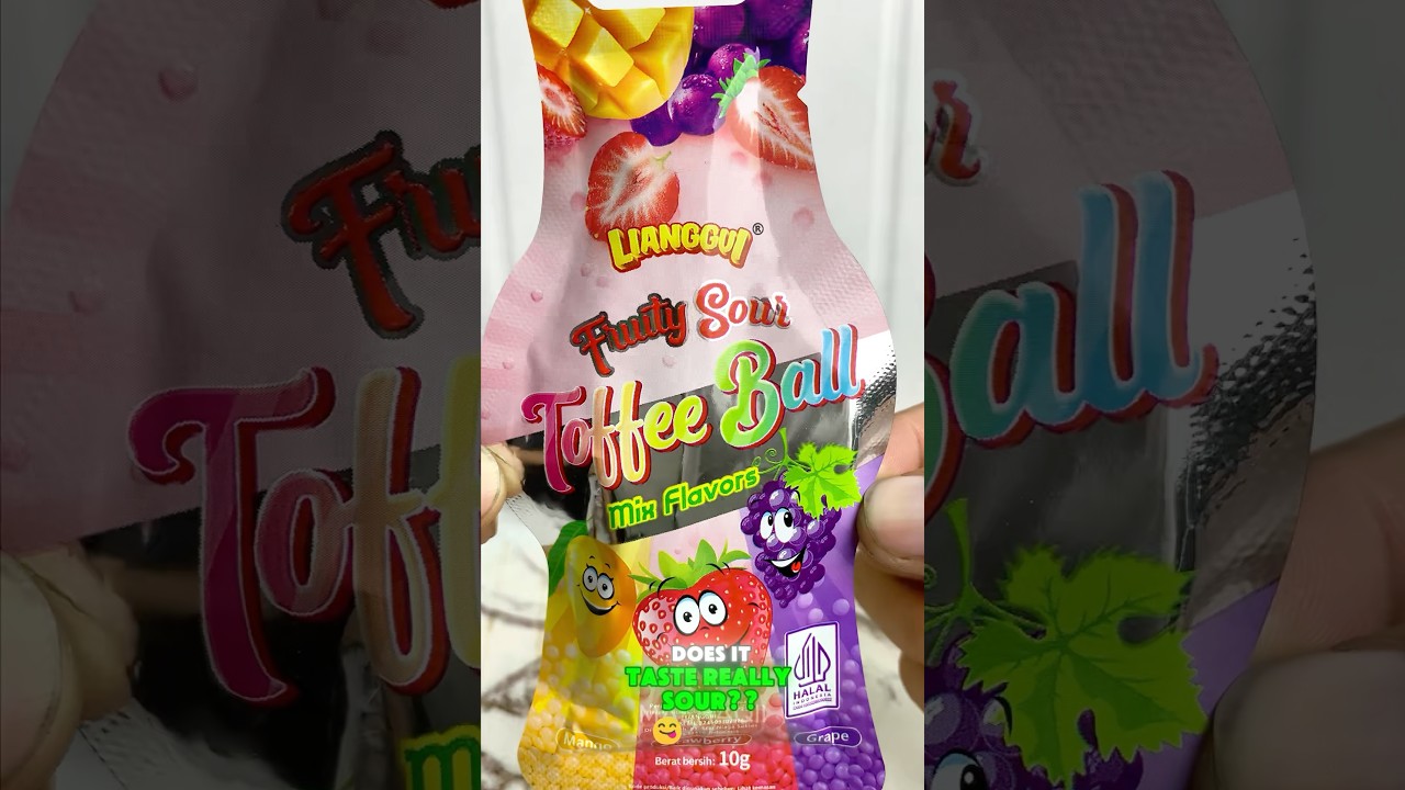 Is this candy really sour? #mukbang #asmr