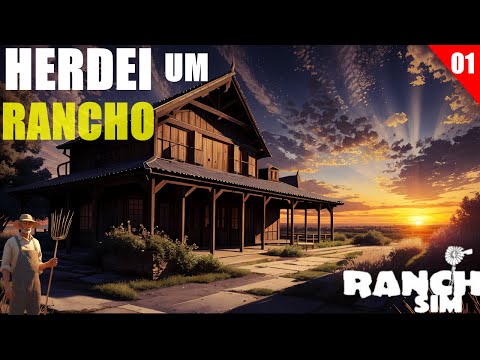 Novo Jogo de Fazenda com Multiplayer - Ranch Simulator (GAMEPLAY/PORTUGUÊS/ PC) 