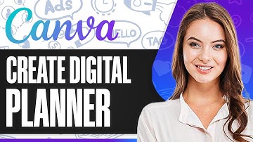 How To Create Digital Planner With Hyperlinks Using Canva (FOR BEGINNERS)