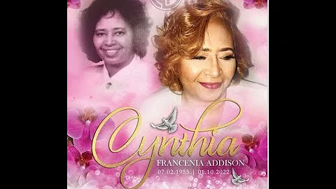 Homegoing Celebration for Cynthia Addison