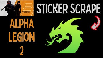 Alpha Legion 2 Sticker Scrape #csgo #cs2 #cs2skins