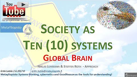Luhmann's 10 Systems - Principle for Society & Glo...