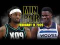 Minnesota Timberwolves vs Portland Trail Blazers Full Game Highlights – February 11 2026| NBA Season