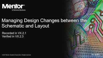 Managing design changes between schematic & PCB