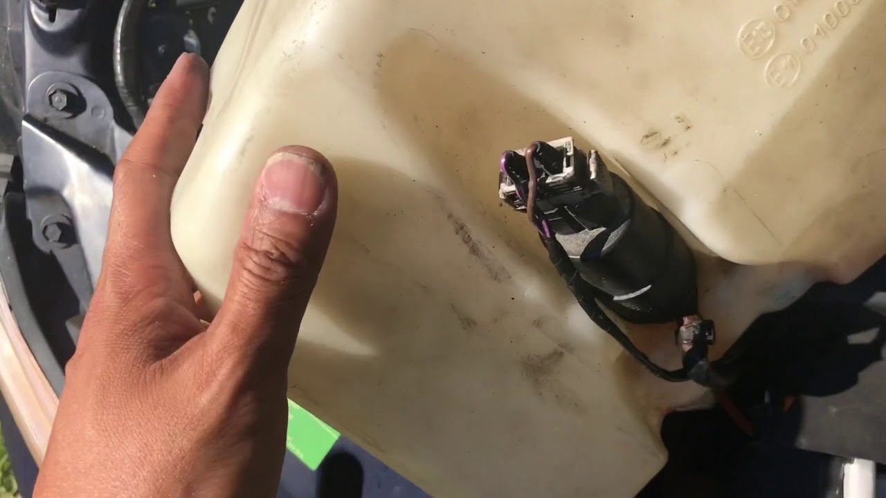 bmw z3 windshield washer pump YouTube