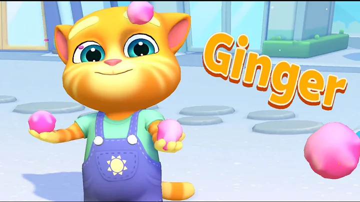 Ginger is FINALLY Here My Talking Tom Friends 2 New Christmas Update Gameplay All Character Unlocked