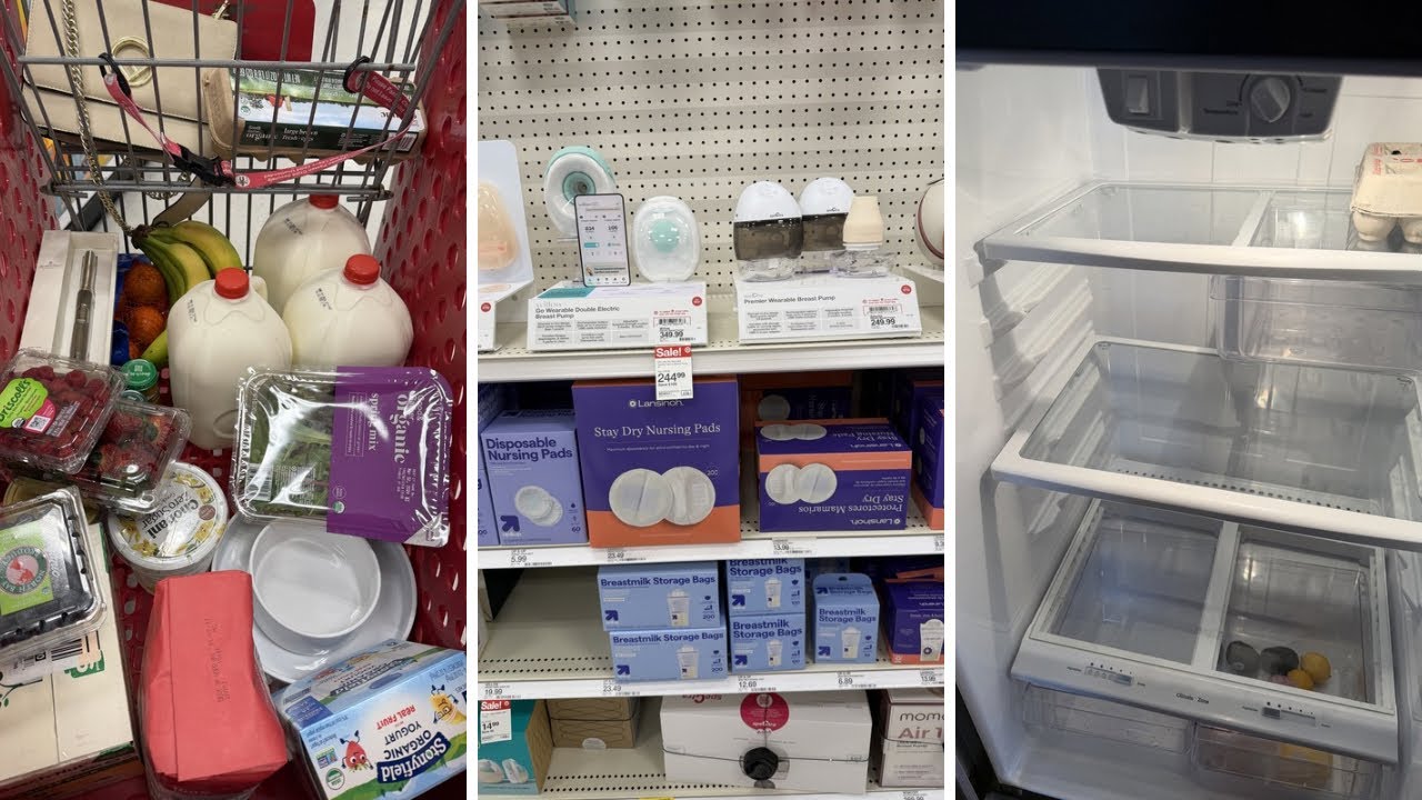 Ramadan Vlog: fridge cleaning 🧼 target 🎯 grocery and essential home shopping |grocery haul…..