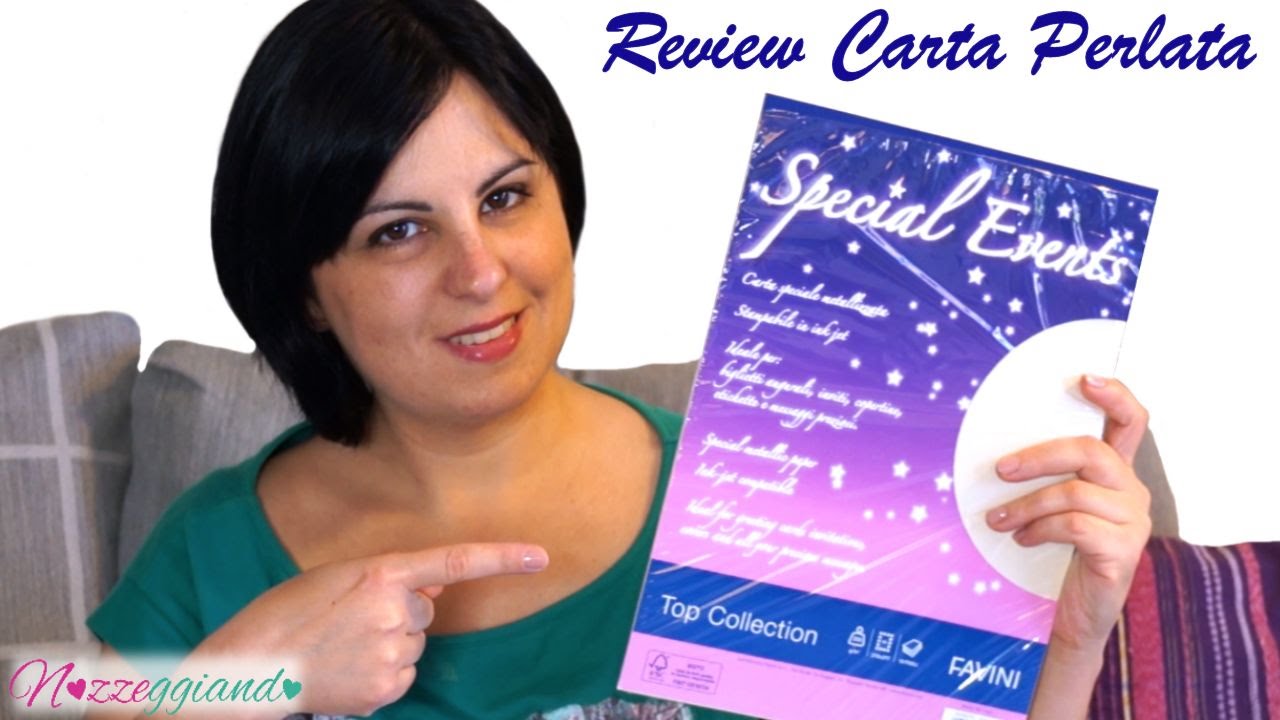 Carta Perlata per partecipazioni - Special Events Favini - Recensione | Nozzeggiando