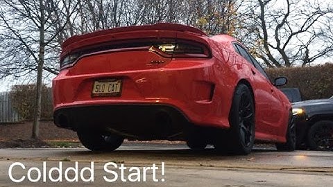 Hellcat Charger Cold Start!