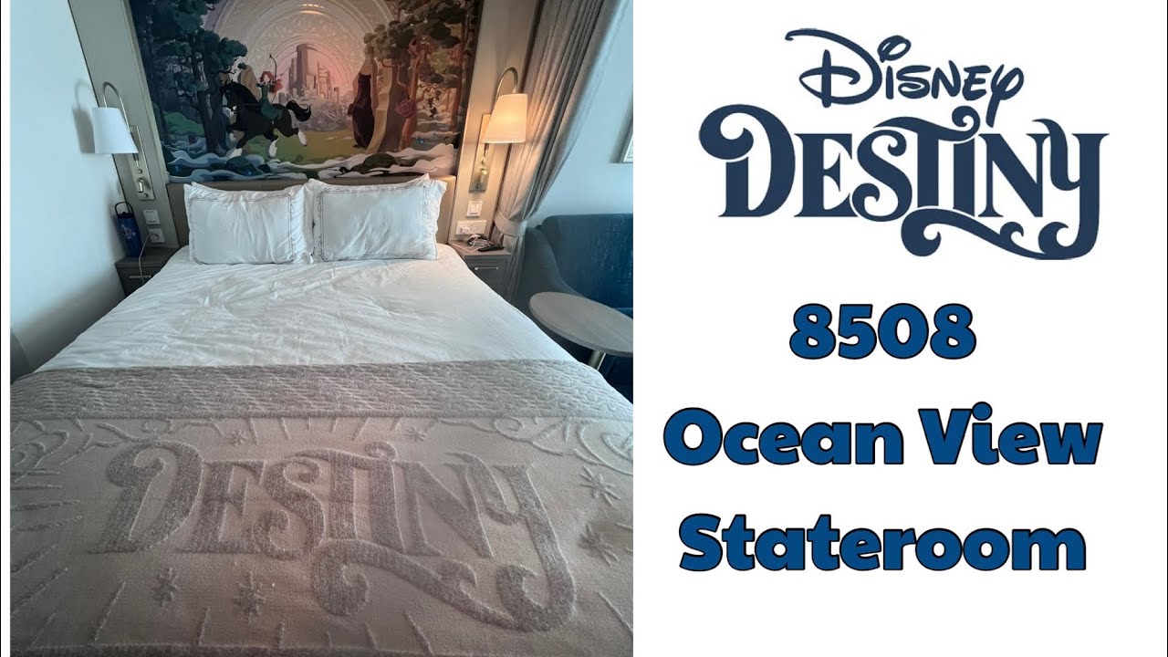 Каюта 8508 на борту лайнера Disney Destiny | В шаговой доступности лифты и прачечная