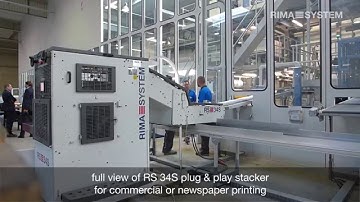 RIMA-SYSTEM Indexing Compensating Stacker RS 34S // Indexing Kreuzleger RS 34S