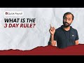 What is the 3 Day Rule of Attendance? #QPShorts 21