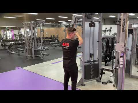 Cable Tricep Single Arm Pushdown