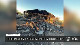 Alice community rallies behind family that lost everything in a fire