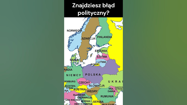 Widzisz błąd na tej mapie, czy nie? #shorts #mapa