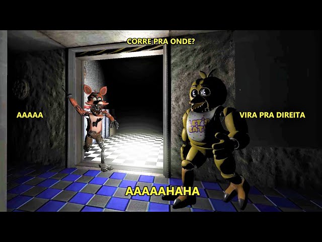 FNAF DOOM 4 - 1 HR DE GAMEPLAY COM VIKINGOFSOUTH, SCORPION E CASTIEL -  ESPECIAL DE NATAL 