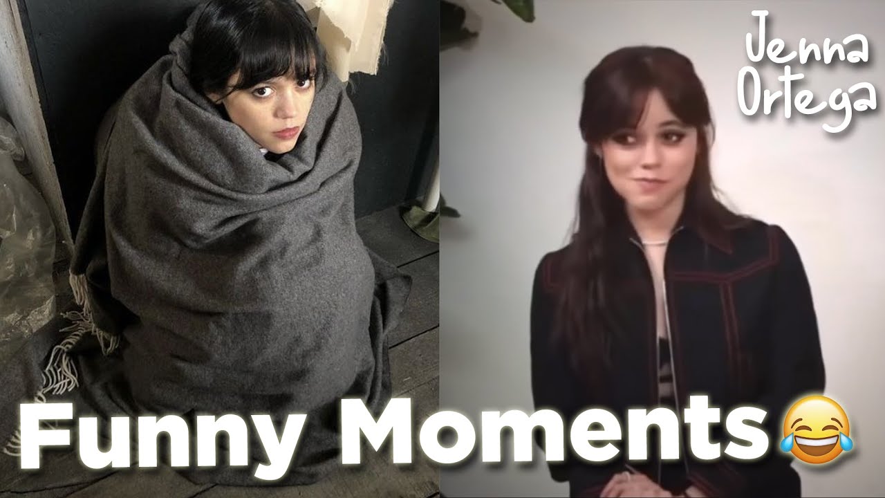 Jenna Ortega | Funny moments behind the scenes