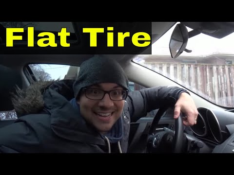 Driving With A Flat Tire-How To Do It