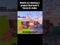 watch as I destroy a Minecraft house that took me 5 hours to make #minecraft #minecraft house