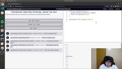 Spinal Tap Case | Intermediate Algorithm Scripting | Free Code Camp