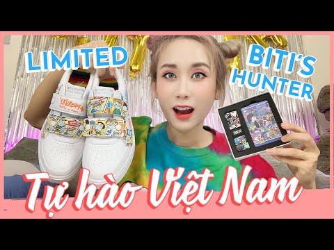 BẤT NGỜ ĐƯỢC TẶNG ĐÔI GIÀY "TỰ HÀO VIỆT NAM" BITI'S HUNTER | HƯƠNG WITCH | bitis giày nữ
