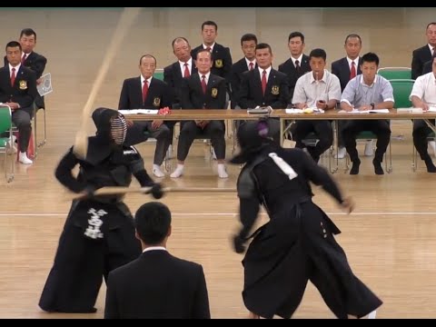 第24回全日本銃剣道選手権大会 準決勝 第二試合　Jukendo Budo Japanese Bayonet