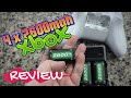 Xbox 4 x 2600mah Rechargeable Batteries REVIEW (cheap and travel friendly)