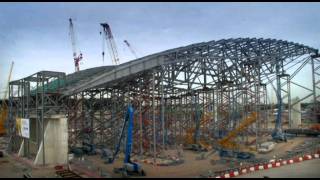 London 2012 Olympic Aquatics Centre Timelapse