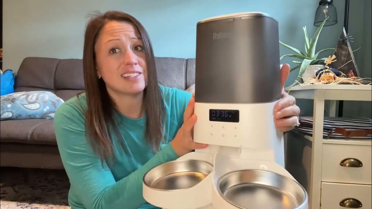 2024 Rellorus Automatic Cat Feeders Review YouTube
