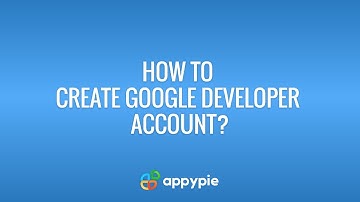 How to create Google developer account?