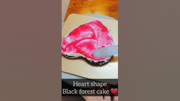 How to make Heart shaped Cake #shortvideo #tutorial #viralshorts #viralvideo #cakeartist #viralvideo