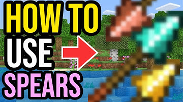 How To Get & Use Spears in Minecraft Bedrock & Java!