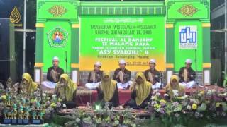 JDFI Putri - Festival Banjari PPTQ Asy-Syadzili 4 Gondanglegi, Malang 2017