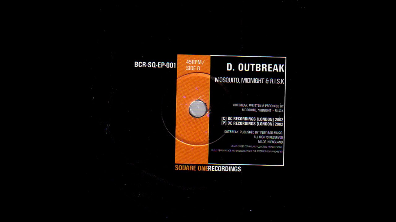 Mosquito, Midnight & R.I.S.K - Outbreak (DnB/jungle/Square One 2002)