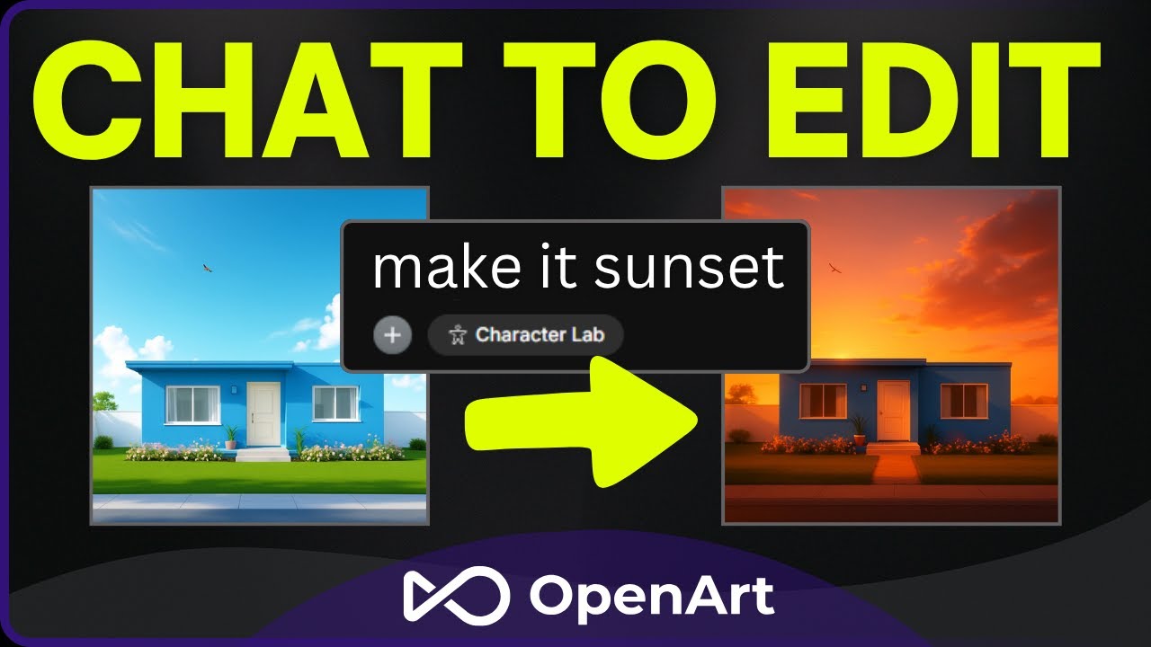 Edit Images by Typing with OpenArt AI's Chat to Edit