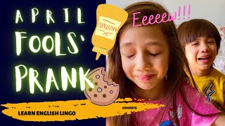 Easy Prank on April Fools' Day | Funny Sibling Prank | English Conversations | #Shorts