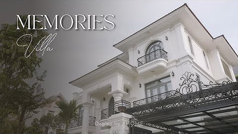 Biệt thự Tân cổ điển đẳng cấp – Vẻ đẹp vượt thời gian