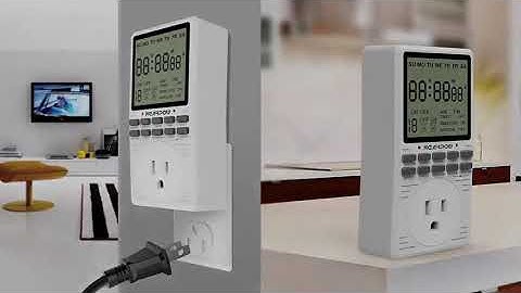 Outlet Timer, NEARPOW Multifunctional Programmable Timer