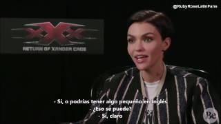 Ruby Rose habla sobre actuar en Bollywood (Subtítulos en Español)