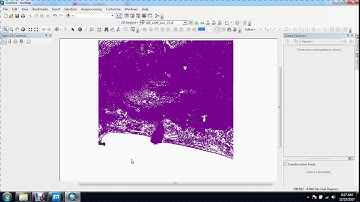 Tutorial ArcGis 1 Membuat Peta Topografi dengan data SRTM (tif) dan membuat Shapefile Batas wilayah