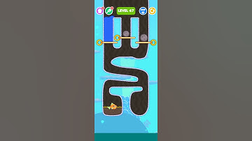 save the fish level 47 -mobile game/fishdom #shorts