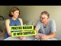 INTERVIEW WITH RUSSIAN GRANDPA. Soros teacher. Stories of his childhood and youth. B1+ Russian SUBS