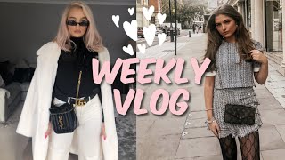 WEEKLY VLOG! Filming, Re Decorating, Fashion College