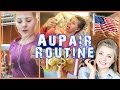 MY AUPAIR ROUTINE in America! (Auslandsjahr) + VERLOSUNG!