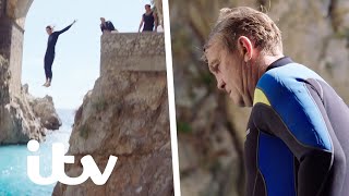 Bradley &amp; Barney Go Extreme Cliff-Diving | Bradley &amp; Barney Walsh: Breaking Dad | ITV