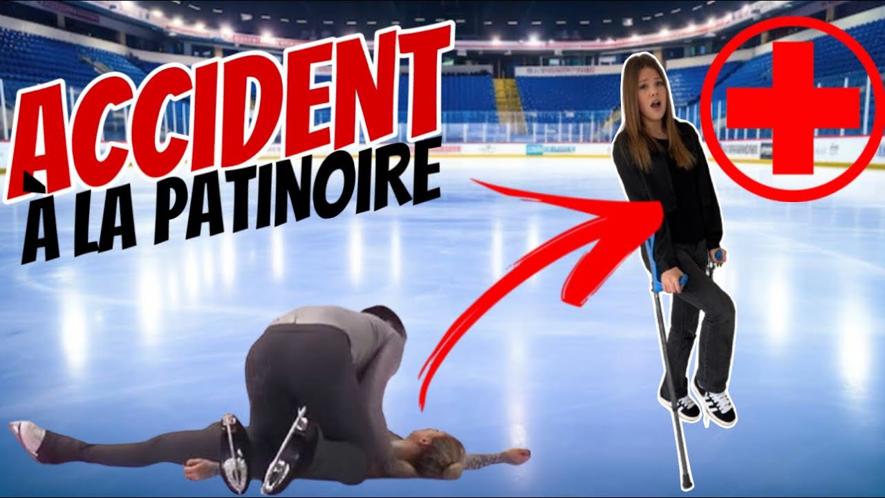 Emmie a un Accident à la Patinoire !