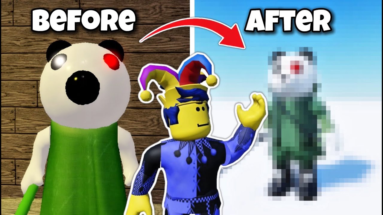 Я ПЕРЕДЕЛАЛ ХУДШИЙ СКИН В PIGGY…