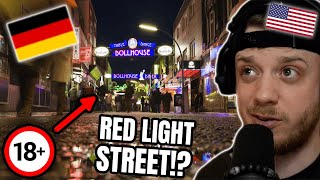 American Reacts to Hamburg Germany Red Light District (Reeperbahn)