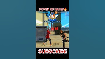 mac 10 no recoil build😲😲 #foryou #foryoupage #freefire #freefirehighlights